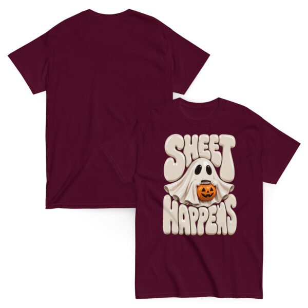 Sheet Happens Halloween Graphic T-Shirt