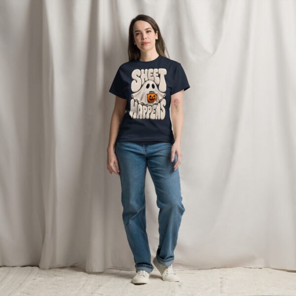Sheet Happens Halloween Graphic T-Shirt