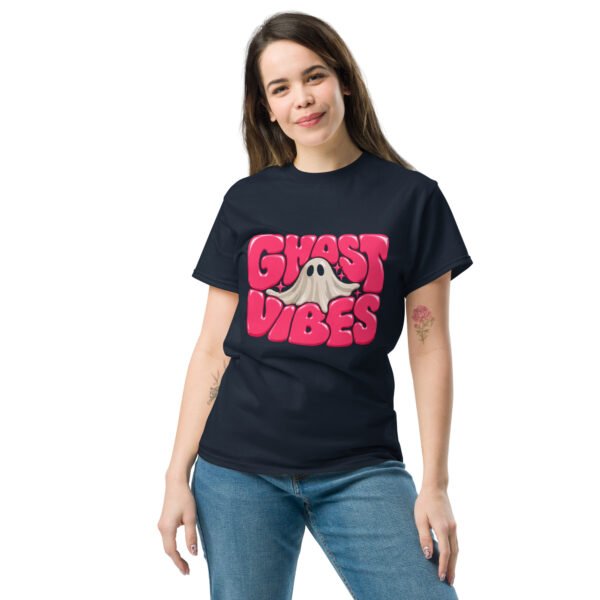 Ghost Vibes Halloween Graphic T-Shirt