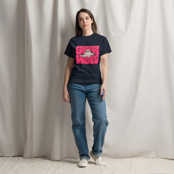 Ghost Vibes Halloween Graphic T-Shirt
