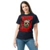 unisex-classic-tee-navy-front-6aa94d075db1b.jpg Camp Killer Slasher Graphic T-Shirt
