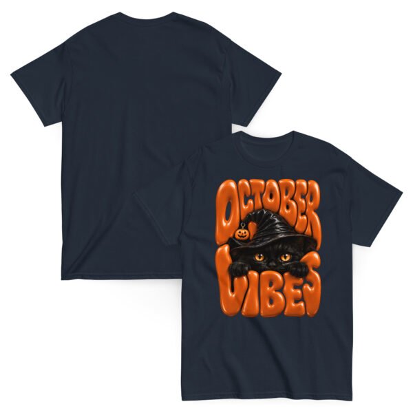 October Vibes Halloween Graphic T-Shirt