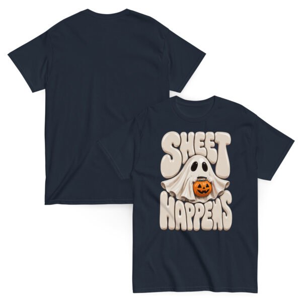 Sheet Happens Halloween Graphic T-Shirt
