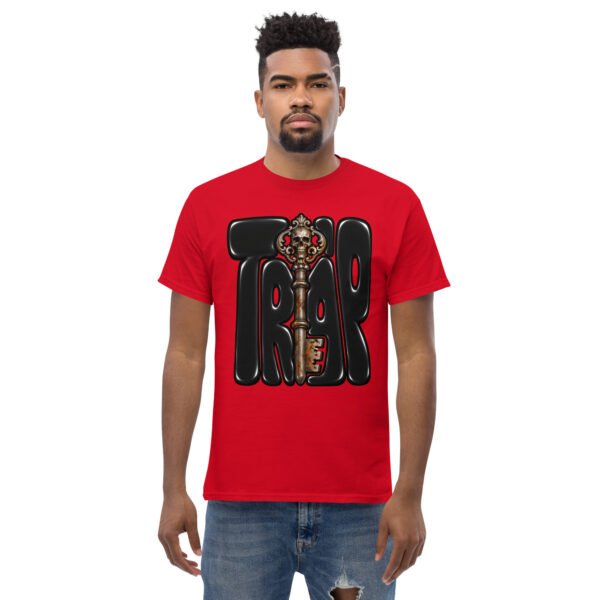Trap Skeleton Key Graphic T-Shirt