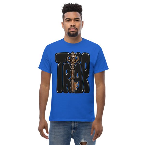 Trap Skeleton Key Graphic T-Shirt